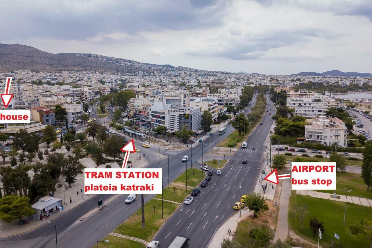 Glyfada Coast Studio Apartment Atena Exterior foto